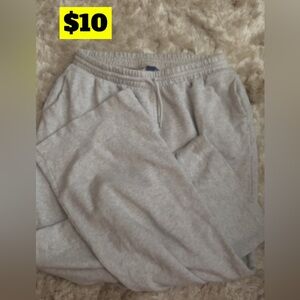 Old Navy Light Gray Track Pants
